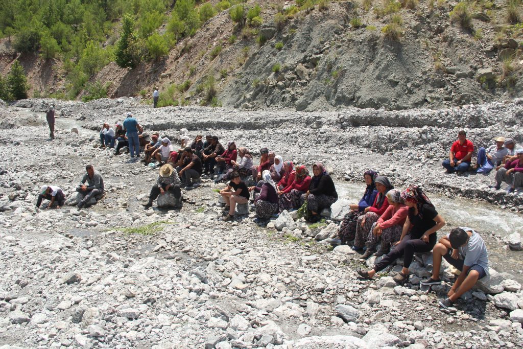 fethiye söğütlü  söğütlü su  fethiye su köylüler fethiye su eylem fethiye söğütlü eylem